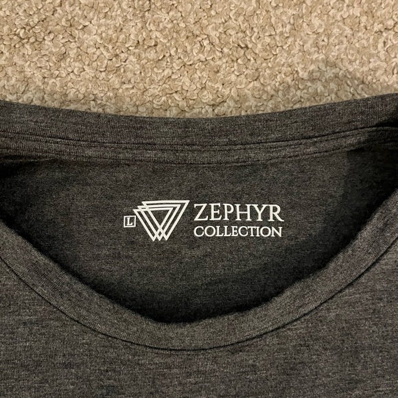 Zephyr Collection grey tee (L) - Picture 3 of 3